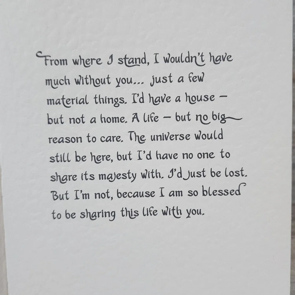 Blue Mountain Arts You Are Loved Greeting Card with Envelope Romantic Poem